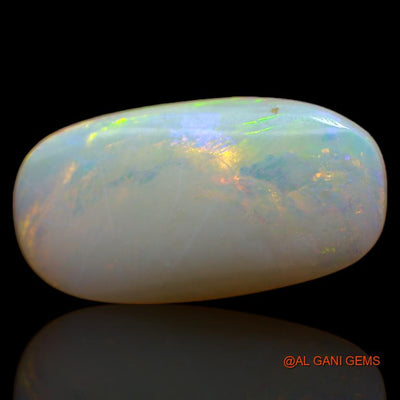 5.00 Cts Natural Australian Fire Opal Oval Cabochon Loose Gemstone For Jewelry 20x10x2 mm A-612