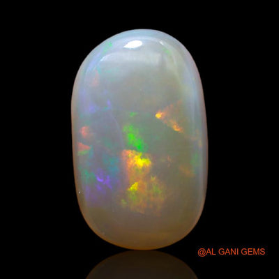 5.45 Cts Natural Australian Fire Opal Oval Cabochon Loose Gemstone For Jewelry 17x10x1 mm A-613