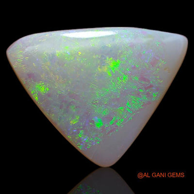 3.05 Cts Natural Australian Fire Opal Trillion Cabochon Loose Gemstone For Jewelry 15x11x1 mm A-617