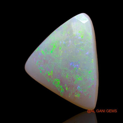 3.05 Cts Natural Australian Fire Opal Trillion Cabochon Loose Gemstone For Jewelry 15x11x1 mm A-617