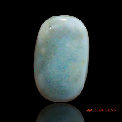 Natural Untreated Fire Opal Loose Gemstone Fancy Cabochon From Australia 13.00 Cts 20x12x7 mm A-61