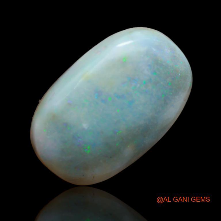 Natural Untreated Fire Opal Loose Gemstone Fancy Cabochon From Australia 13.00 Cts 20x12x7 mm A-61