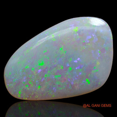 2.30 Cts Natural Australian Fire Opal Loose Gemstone Fancy Cabochon 17x11x1 mm A-620