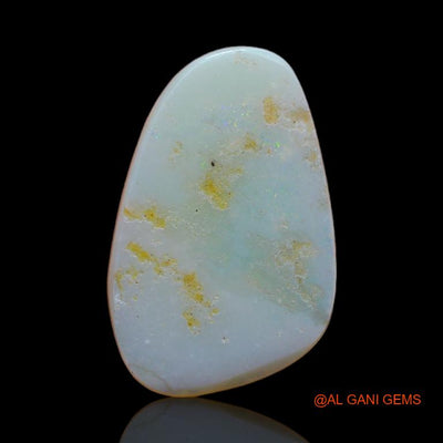 2.30 Cts Natural Australian Fire Opal Loose Gemstone Fancy Cabochon 17x11x1 mm A-620