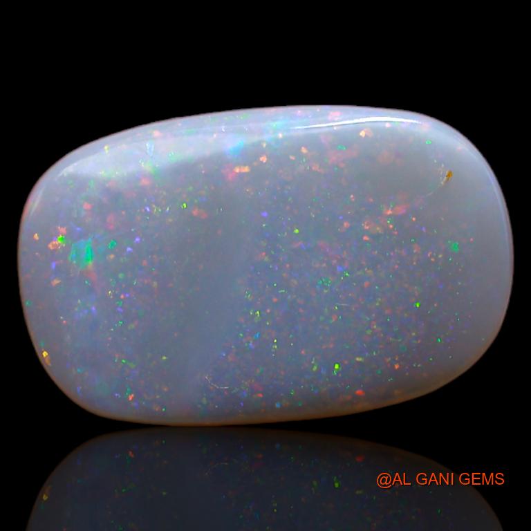 5.15 Cts Natural Australian Fire Opal Loose Gemstone Oval Cabochon 16x10x3 mm A-626