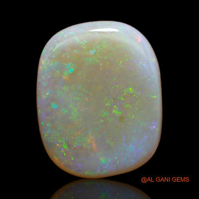 3.85 Cts Natural Australian Fire Opal Loose Gemstone Oval Cabochon 14x11x3 mm A-630