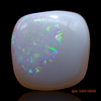 Natural Untreated Fire Opal Loose Gemstone Fancy Cabochon From Australia 6.25 Cts 12x12x6 mm A-634