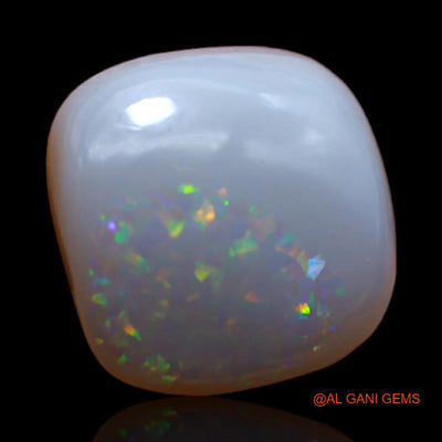 Natural Untreated Fire Opal Loose Gemstone Fancy Cabochon From Australia 6.25 Cts 12x12x6 mm A-634