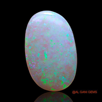 2.85 Cts Natural Australian Fire Opal Loose Gemstone Oval Cabochon 15x9x3 mm A-639