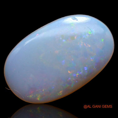 2.85 Cts Natural Australian Fire Opal Loose Gemstone Oval Cabochon 15x9x3 mm A-639