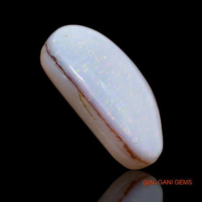 12.00 Cts Unheated Australian Fire Opal Loose Gemstone Fancy Cabochon Natural 22x12x7 mm A-64