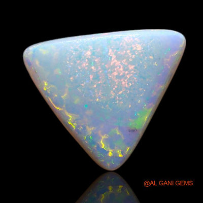 2.40 Cts Natural Australian Fire Opal Trillion Cabochon Loose Gemstone For Jewelry 13x11x2 mm A-650