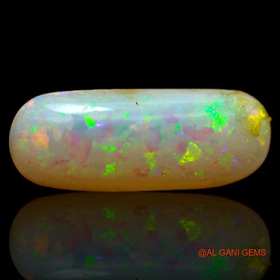 3.15 Cts Natural Australian Fire Opal Loose Gemstone Oval Cabochon 16x6x4 mm A-652