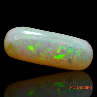 3.15 Cts Natural Australian Fire Opal Loose Gemstone Oval Cabochon 16x6x4 mm A-652