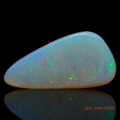 3.90 Cts Natural Australian Fire Opal Loose Gemstone Fancy Cabochon 17x8x3 mm A-653
