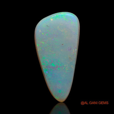 3.90 Cts Natural Australian Fire Opal Loose Gemstone Fancy Cabochon 17x8x3 mm A-653
