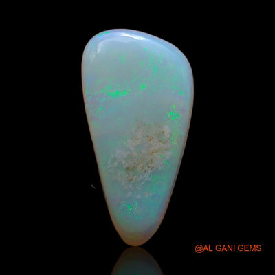 3.90 Cts Natural Australian Fire Opal Loose Gemstone Fancy Cabochon 17x8x3 mm A-653
