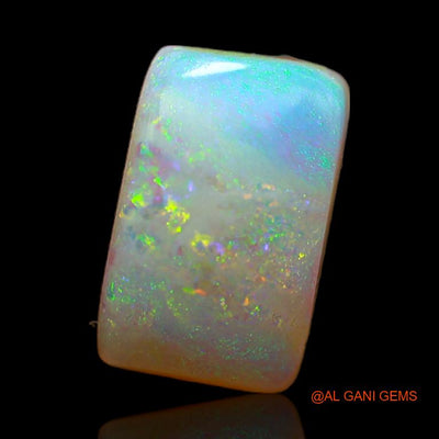5.00 Cts Natural Australian Fire Opal Square Cabochon Loose Gemstone For Jewelry 12x7x6 mm A-657