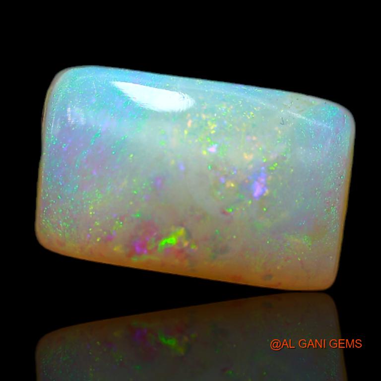 5.00 Cts Natural Australian Fire Opal Square Cabochon Loose Gemstone For Jewelry 12x7x6 mm A-657