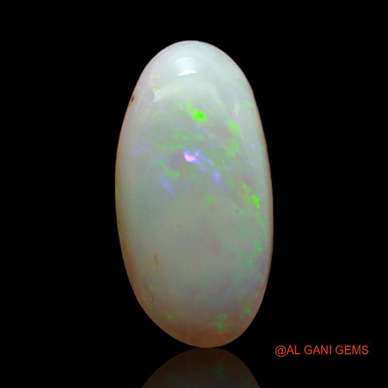 3.60 Cts Natural Australian Fire Opal Loose Gemstone Oval Cabochon 16x8x3 mm A-659