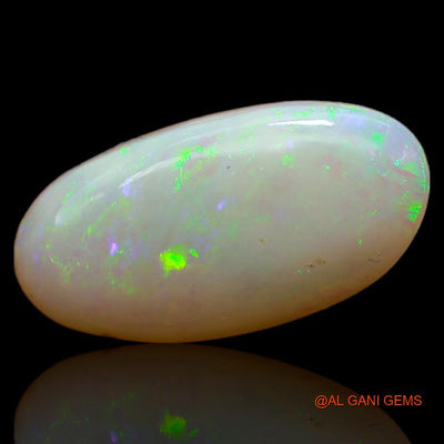3.60 Cts Natural Australian Fire Opal Loose Gemstone Oval Cabochon 16x8x3 mm A-659