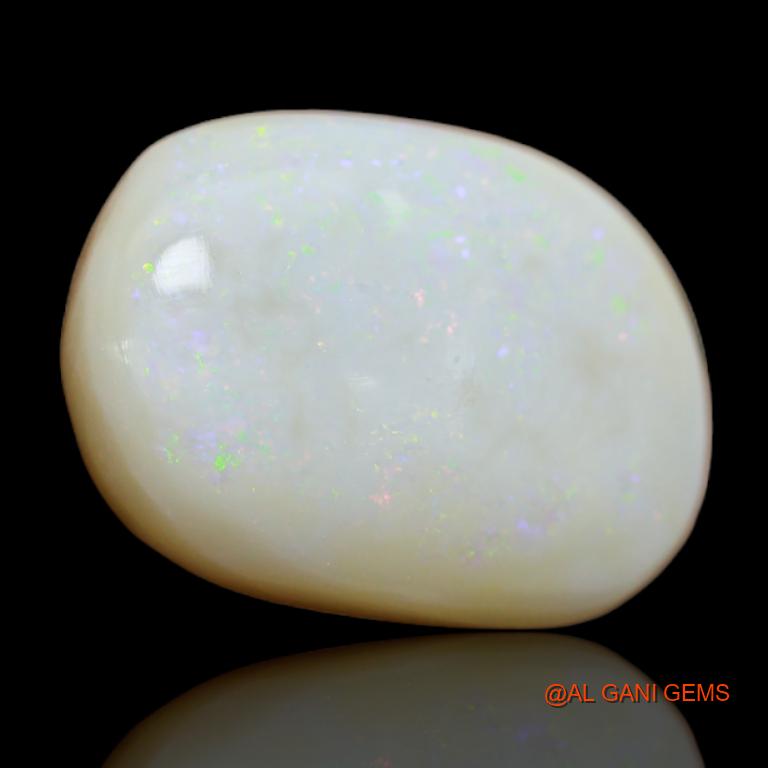 11.00 Cts Unheated Australian Fire Opal Loose Gemstone Fancy Cabochon Natural 19x14x5 mm A-65