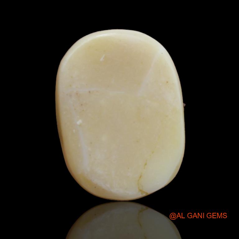 11.00 Cts Unheated Australian Fire Opal Loose Gemstone Fancy Cabochon Natural 19x14x5 mm A-65