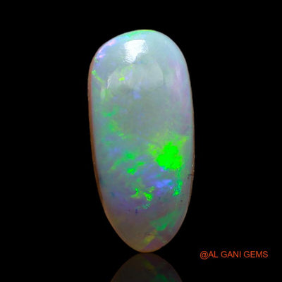 4.10 Cts Natural Australian Fire Opal Loose Gemstone Oval Cabochon 15x7x4 mm A-660