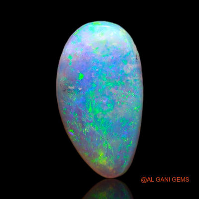 Natural Untreated Fire Opal Loose Gemstone Fancy Cabochon From Australia 2.70 Cts 15x8x3 mm A-661