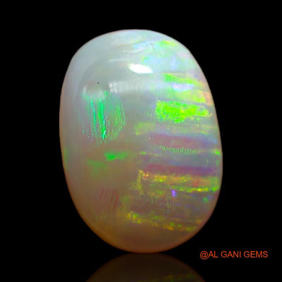 Natural Untreated Fire Opal Loose Gemstone Oval Cabochon From Australia 3.45 Cts 12x9x4 mm A-662