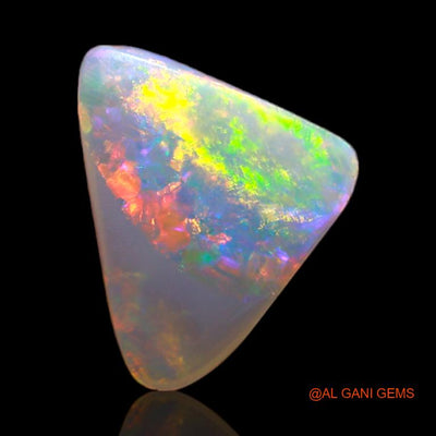 1.80 Cts Natural Australian Fire Opal Loose Gemstone Trillion Cabochon 13x10x2 mm A-663