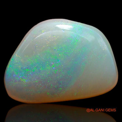 3.85 Cts Natural Australian Fire Opal Fancy Cabochon Loose Gemstone For Jewelry 13x9x4 mm A-664