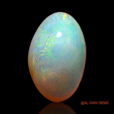 4.40 Cts Unheated Australian Fire Opal Loose Gemstone Fancy Cabochon Natural 14x9x6 mm A-668