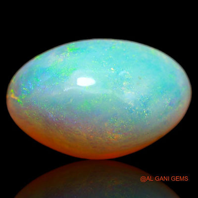 4.40 Cts Unheated Australian Fire Opal Loose Gemstone Fancy Cabochon Natural 14x9x6 mm A-668