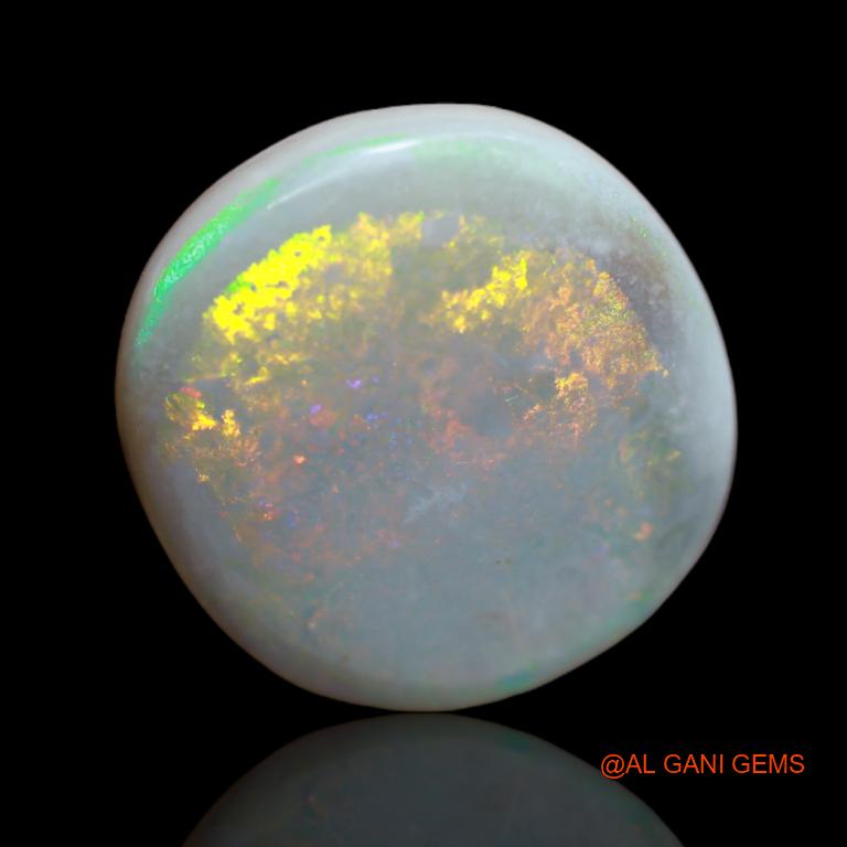 10.00 Cts Unheated Australian Fire Opal Loose Gemstone Fancy Cabochon Natural 18x16x5 mm A-66