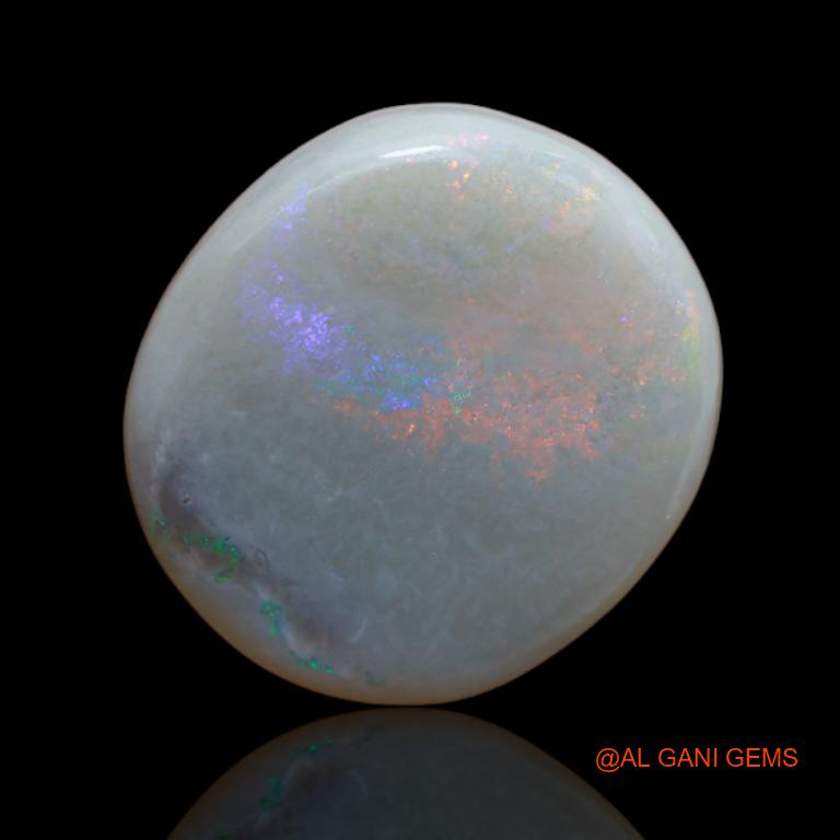 10.00 Cts Unheated Australian Fire Opal Loose Gemstone Fancy Cabochon Natural 18x16x5 mm A-66