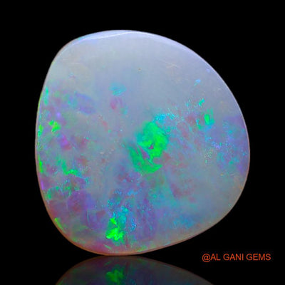 2.25 Cts Natural Australian Fire Opal Fancy Cabochon Loose Gemstone For Jewelry 13x12x2 mm A-674