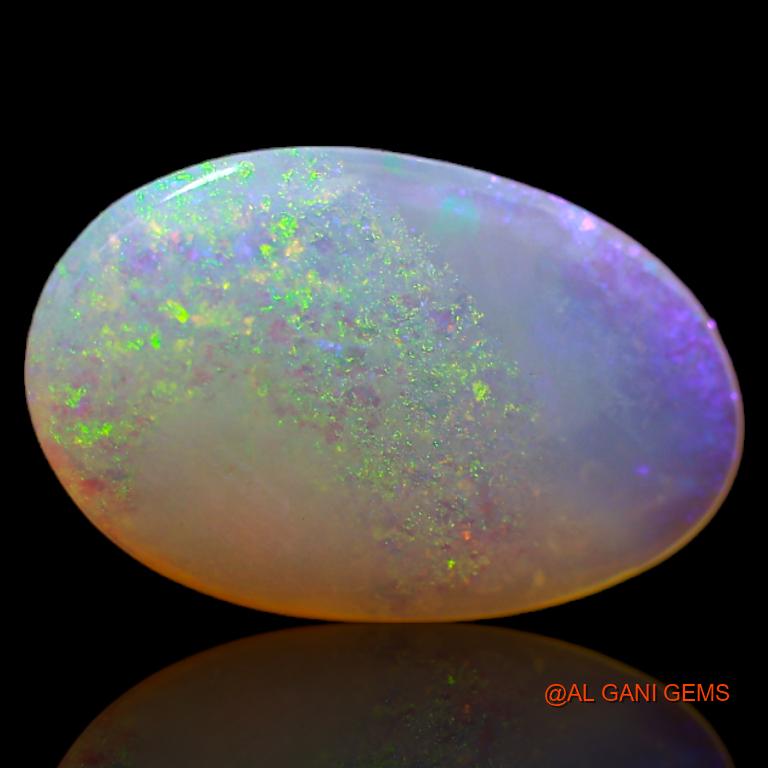3.30 Cts Natural Australian Fire Opal Fancy Cabochon Loose Gemstone For Jewelry 16x10x3 mm A-675