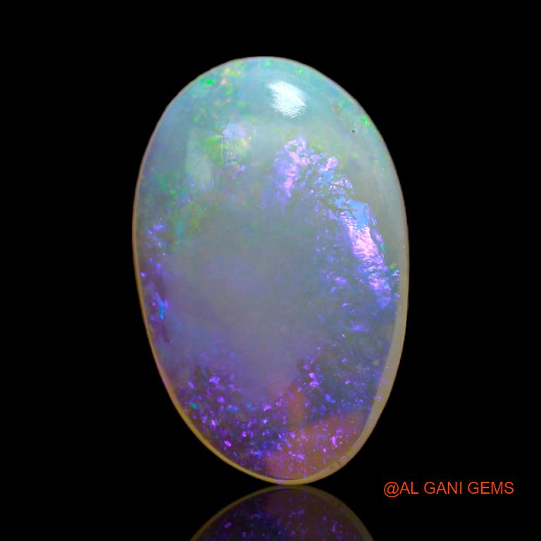 3.30 Cts Natural Australian Fire Opal Fancy Cabochon Loose Gemstone For Jewelry 16x10x3 mm A-675