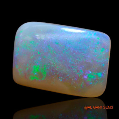 Natural Untreated Fire Opal Loose Gemstone Square Cabochon From Australia 3.95 Cts 13x9x4 mm A-676