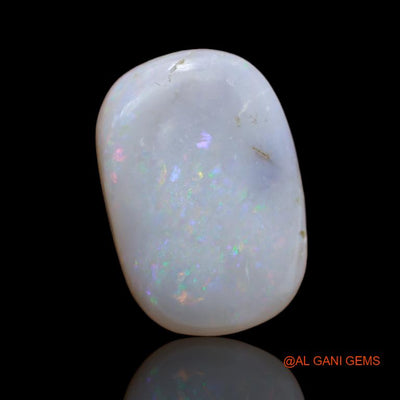 11.00 Cts Natural Australian Fire Opal Loose Gemstone Fancy Cabochon 19x13x6 mm A-67