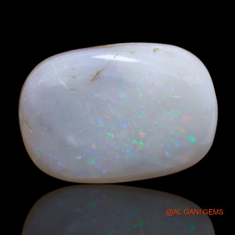 11.00 Cts Natural Australian Fire Opal Loose Gemstone Fancy Cabochon 19x13x6 mm A-67