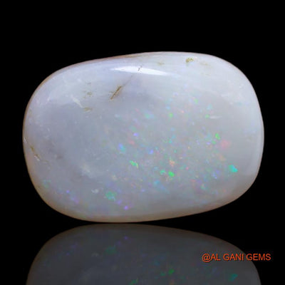 11.00 Cts Natural Australian Fire Opal Loose Gemstone Fancy Cabochon 19x13x6 mm A-67