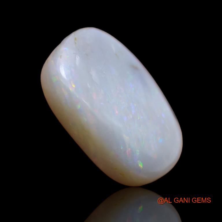 11.00 Cts Natural Australian Fire Opal Loose Gemstone Fancy Cabochon 19x13x6 mm A-67
