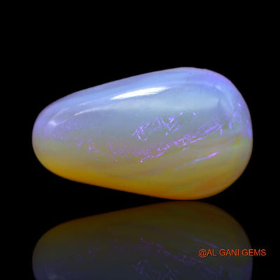 Natural Fire Opal Gemstone 5.65 Cts Loose Fancy Cabochon From Australia 17x10x4 mm A-680
