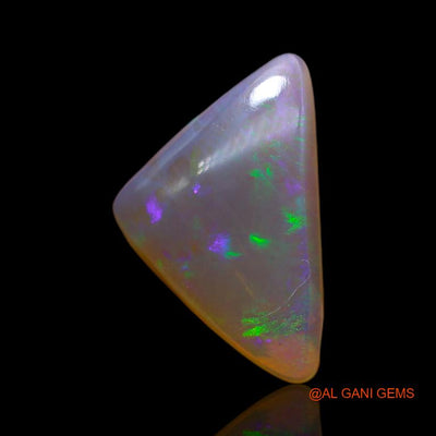 4.85 Cts Natural Australian Fire Opal Loose Gemstone Trillion Cabochon 17x11x4 mm A-681