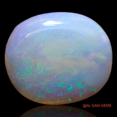 2.75 Cts Natural Australian Fire Opal Oval Cabochon Loose Gemstone For Jewelry 14x12x2 mm A-682