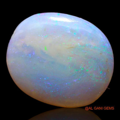 2.75 Cts Natural Australian Fire Opal Oval Cabochon Loose Gemstone For Jewelry 14x12x2 mm A-682