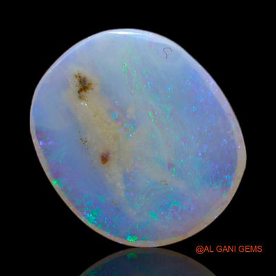 2.75 Cts Natural Australian Fire Opal Oval Cabochon Loose Gemstone For Jewelry 14x12x2 mm A-682