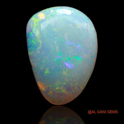 3.30 Cts Natural Australian Fire Opal Loose Gemstone Fancy Cabochon 14x9x3 mm A-685
